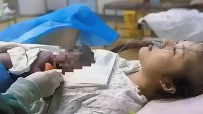 เมื่อได้ต้อนรับลูกน้อยแล้ว ผู้เป็นพ่อก็เพียงแค่มองดูและออกไปขอตรวจอย่างเงียบๆ