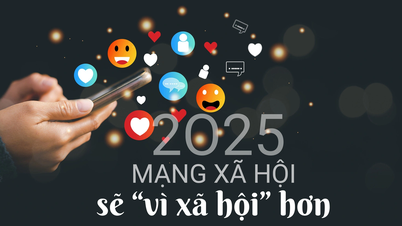 Năm 2025: Mạng xã hội sẽ ‘vì xã hội’ hơn