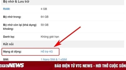 Instructions to check 4G or 2G phone easily