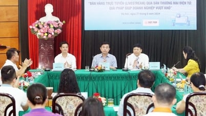 កាសែត Hanoi Moi រៀបចំការផ្លាស់ប្តូរតាមអ៊ីនធឺណិតលើការលក់អនឡាញ