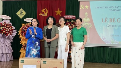 Vo Hong Son Center for Children with Disabilities received support of 2.5 billion VND