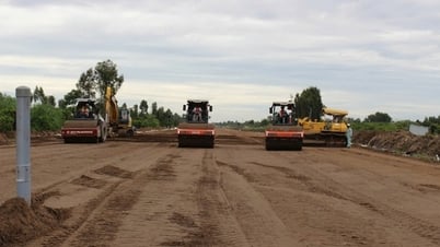 Achèvement du chargement de l'autoroute de Can Tho