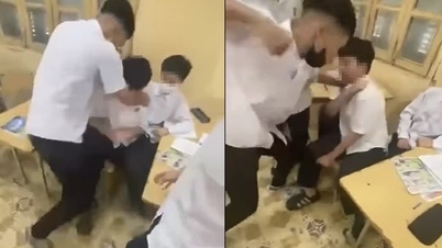 Nam sinh Hà Nội bị đánh dã man ngay giữa lớp học, nhà trường nói gì?