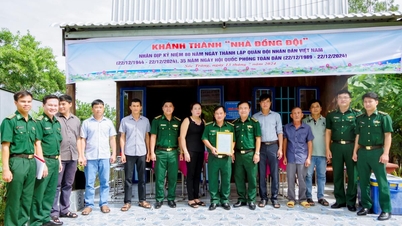 Trao tặng “Mái ấm biên cương”, "Nhà đồng đội" cho gia đình quân nhân và người nghèo nơi biên giới Sóc Trăng