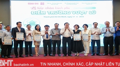 Tiếp nhận gần 10 tỷ đồng xây dựng “Điểm trường vượt lũ” ở Hà Tĩnh