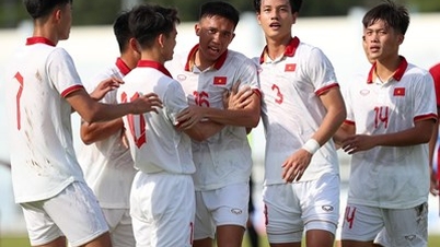 U23 វៀតណាម ឈ្នះ U23 ឡាវ ក្នុងការប្រកួត U23 អាស៊ីអាគ្នេយ៍
