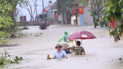 Las inundaciones en muchos ríos han retrocedido, pero la zona baja de Chuong My en Hanoi aún necesita 10 minutos para recuperarse.