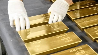 Giá vàng tăng vọt lên mức cao nhất 3 tuần