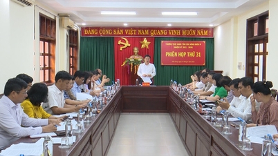 គណៈកម្មាធិការអចិន្ត្រៃយ៍ក្រុមប្រឹក្សាប្រជាជនខេត្ត Dak Nong បានបើកកិច្ចប្រជុំលើកទី៣១