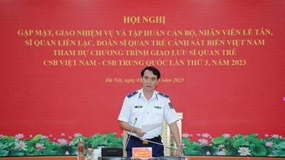 ベトナム・中国海警青年将校交流に参加する部隊への任務割り当て