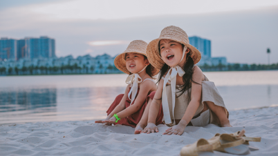 Tuổi thơ hạnh phúc của những cư dân nhí tại ‘miền biển’ giữa lòng Hà Nội