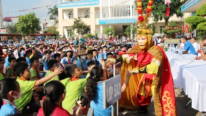 Nhiều hoạt động sôi nổi, hấp dẫn thiếu nhi trong ngày hội học sinh tiểu học |=> Đăng trên báo Bắc Giang