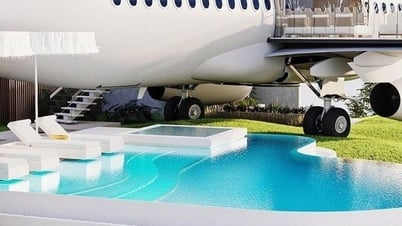 Biến máy bay cũ thành biệt thự hút khách du lịch