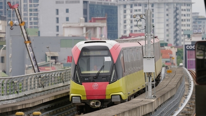 Nhon - Hanoi Railway Station Metro expected to operate elevated section on April 30