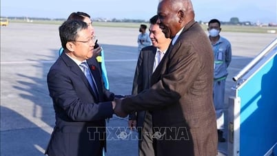 Chủ tịch Quốc hội Chính quyền Nhân dân Cuba bắt đầu chuyến thăm Việt Nam