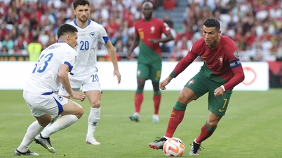 Ronaldo បរាជ័យក្នុងការរកគ្រាប់បាល់លើជ័យជម្នះដ៏ធំរបស់ព័រទុយហ្គាល់