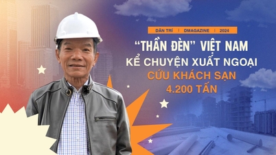 'Thần đèn' Việt Nam kể chuyện xuất ngoại cứu khách sạn 4.200 tấn