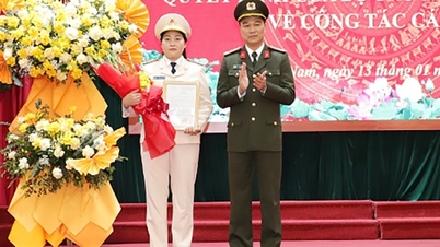 Nữ thượng tá 45 tuổi làm Phó giám đốc Công an tỉnh Hà Nam
