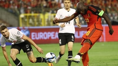 Lukaku ghi bàn đẳng cấp, đội tuyển Bỉ nhọc nhằn hòa Áo