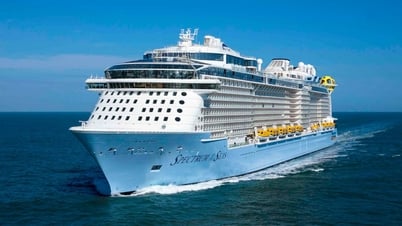 កប៉ាល់ទំនើប Spectrum of the Seas នាំភ្ញៀវអន្តរជាតិជាង 4,000 នាក់ទៅកាន់កំពង់ផែ Ba Ria - Vung Tau