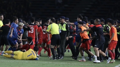 Thủ môn U.22 Thái Lan xin lỗi vì đã đấm người, AFC điều tra vụ hỗn chiến đáng xấu hổ