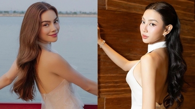 Ho Ngoc Ha, Thuy Tien und eine Reihe sexy weiblicher Stars, die gerne ihre „Wespentaille“ zur Schau stellen