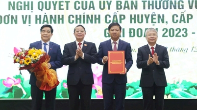 Công bố Nghị quyết về sắp xếp đơn vị hành chính cấp xã của Ủy ban Thường vụ Quốc hội