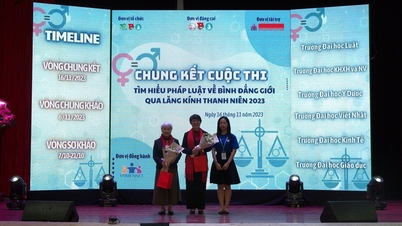 Chung kết cuộc thi Tuyên truyền pháp luật 2023, với chủ đề “Pháp luật về Bình đẳng giới qua lăng kính thanh niên”