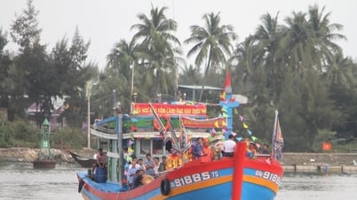 Lễ hội cầu ngư ở xã Tam Quang
