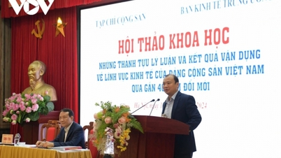Bộ Biên tập Tạp chí Cộng sản tổ chức hội thảo khoa học thành tựu 40 năm đổi mới