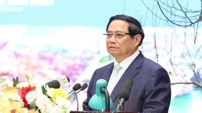 នាយករដ្ឋមន្ត្រី Pham Minh Chinh ជាប្រធានសន្និសីទក្រុមប្រឹក្សាតំបន់ដីសណ្តទន្លេក្រហម