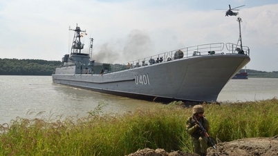 Nga nói bắn chìm tàu chiến cuối cùng của Ukraine