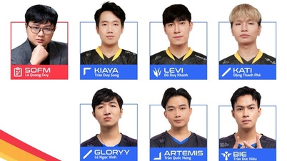 Slayder, Dia1, Palette បានបាត់ខ្លួនពីក្រុម Vietnam League of Legends ក្នុងព្រឹត្តិការណ៍ Asian Games ឆ្នាំ 2022