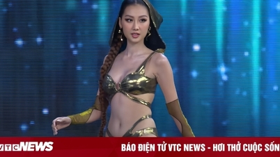តើ Que Anh 'ហែលទល់នឹងជំនោរ' ក្នុងវគ្គផ្តាច់ព្រ័ត្រ Miss Grand International?