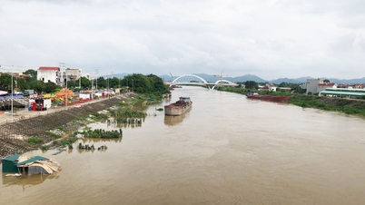 Issue alarm number 1 on Thuong River |=> Posted in Bac Giang newspaper