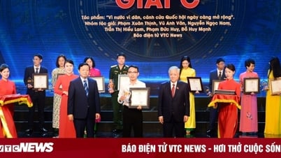 VTC News e-newspaper បានឈ្នះរង្វាន់ C នៃពានរង្វាន់ Dien Hong ដំបូង