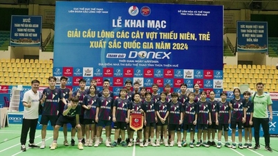 Hơn 400 tay vợt sẵn sàng cho giải các cây vợt thiếu niên, trẻ xuất sắc 2024