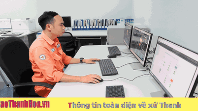 Engineer Dau Truong Lam is enthusiastic, creative, and researches the application of digital transformation at Nghi Son Thermal Power Company.