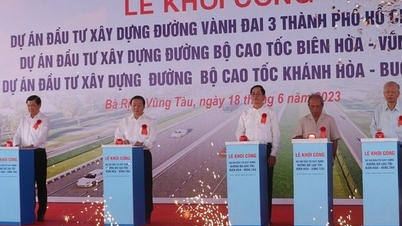 ផ្លូវល្បឿនលឿន Bien Hoa-Vung Tau លុបបំបាត់ការកកស្ទះចរាចរណ៍ "បើក" ការតភ្ជាប់ក្នុងតំបន់
