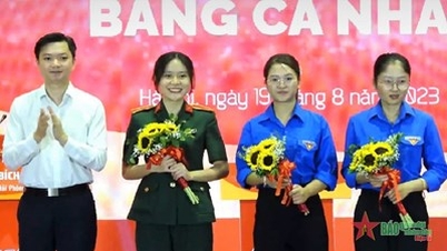 Youth representative of the Army won first prize at the National Olympic Competition "Light of the Way"