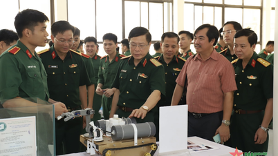 Đẩy mạnh hoạt động sáng tạo khoa học tại Học viện Kỹ thuật Quân sự