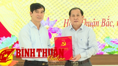 Đồng chí Nguyễn Ngọc Thạch làm Bí thư Huyện ủy Hàm Thuận Bắc