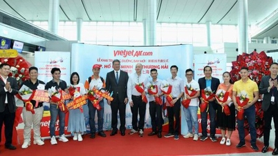 ក្រុមហ៊ុន Vietjet ទើប​តែ​បាន​បើក​ការ​ហោះហើរ​ត្រង់​រវាង​ទីក្រុង​សៀងហៃ និង​ទីក្រុង​ហូជីមិញ។