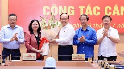 លោកស្រី Bui Thi Minh Hoai ជាប្រធានគណៈប្រតិភូរដ្ឋសភាទីក្រុងហាណូយ។