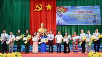 Trao giải Cuộc thi viết về công tác thông tin đối ngoại, tuyên truyền biển, đảo và biên giới trên đất liền