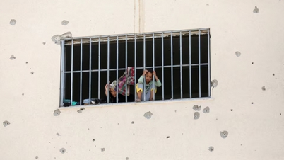 ជាមួយនឹង Nowhere to Run, Gazans យកជម្រកនៅក្នុងពន្ធនាគារ