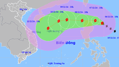 Bão Yinxing sắp vào Biển Đông, vùng mưa lớn miền Trung dịch chuyển