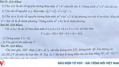 តើមន្ទីរអប់រំ និងបណ្ដុះបណ្ដាលស្រុក Hai Ba Trung និយាយអ្វីខ្លះពីការសង្ស័យថា បែកធ្លាយសំណួរប្រឡងសិស្សពូកែ?