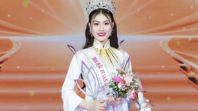 Hoang Chau Anh is Miss Ao Dai Heritage Vietnam, the first beauty queen of 2025.