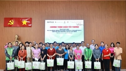 ប្រគល់អំណោយបុណ្យតេតចំនួន ៥០ ដល់គ្រួសារគោលនយោបាយ និងគ្រួសារក្រីក្រនៅស្រុក Tan Binh